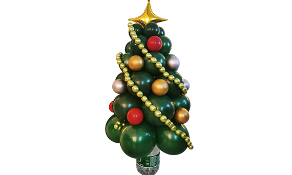 Home Edition selbstgemachter Weihnachtsbaum Mini-Latexballon-Weihnachtsbaum