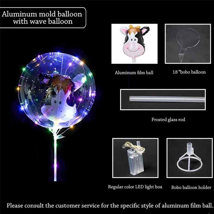 Bobofolienballon -Set
