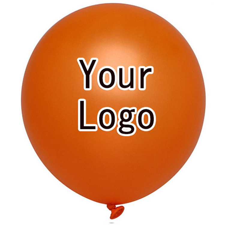 Benutzerdefinierter Logo-Latexballon