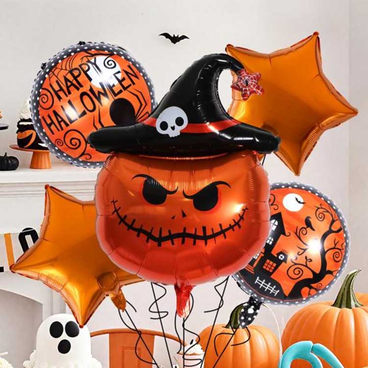 Fünfteiliges Halloween-Set