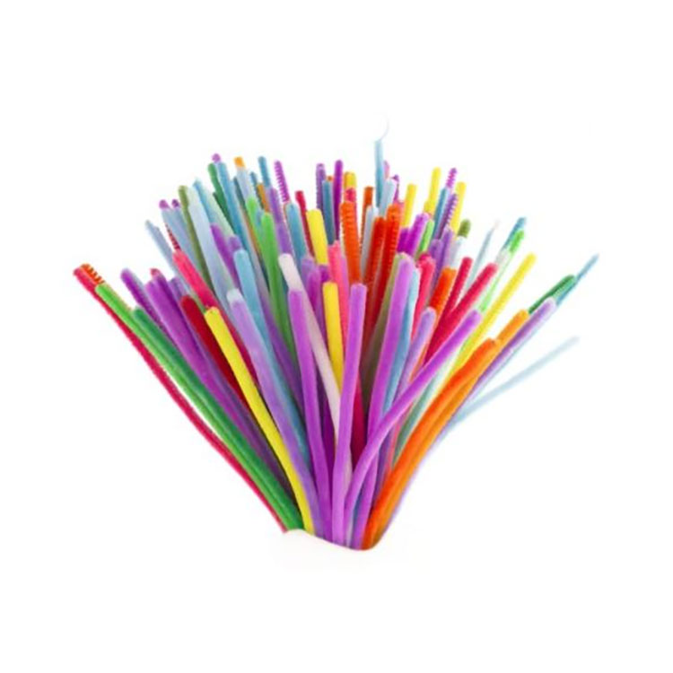 Handgefertigtes Pfeifenreiniger-Bouquet-DIY-Kit