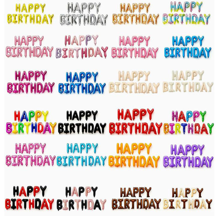Alles Gute zum Geburtstag-Ballons