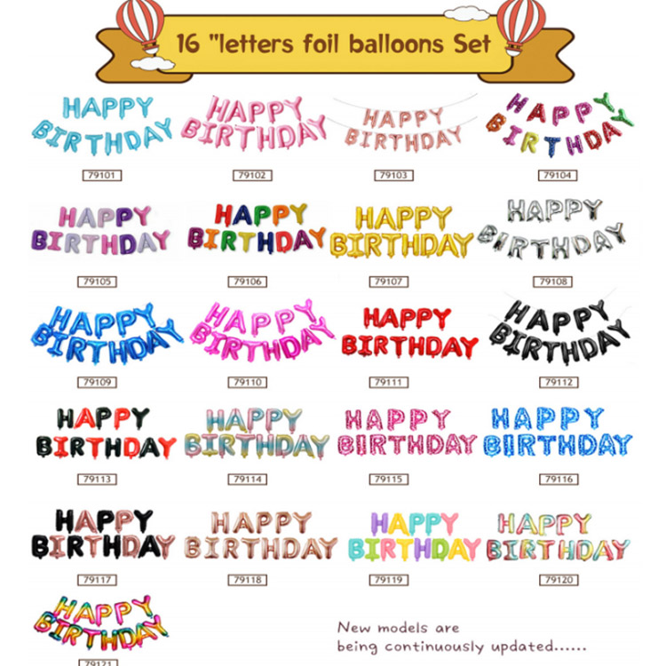 Alles Gute zum Geburtstag Folienballons