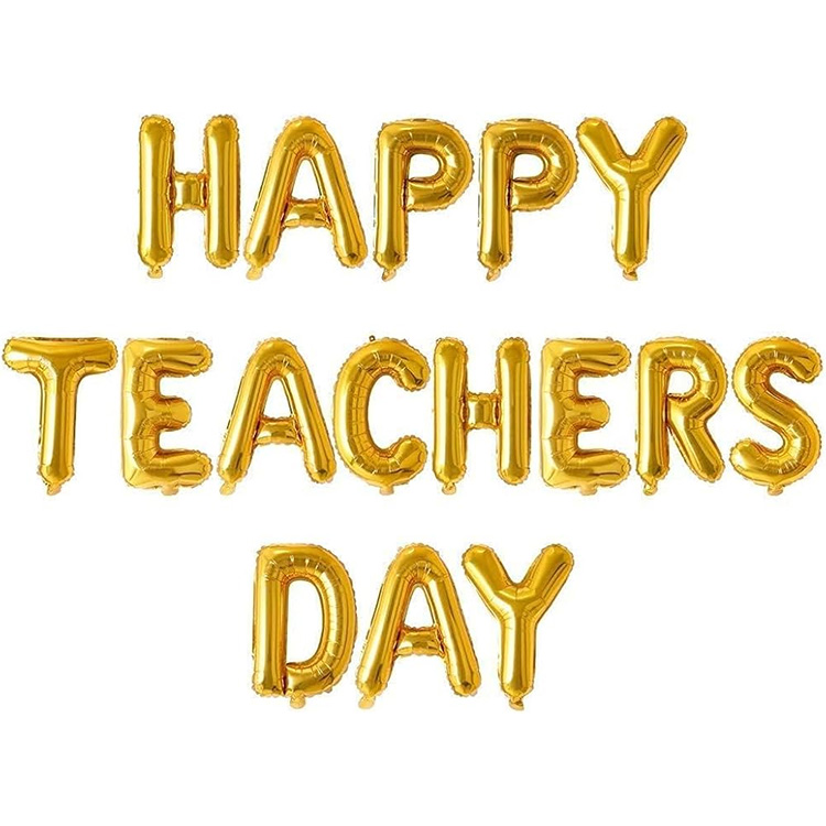 Happy Teachers Day Foil Ballon