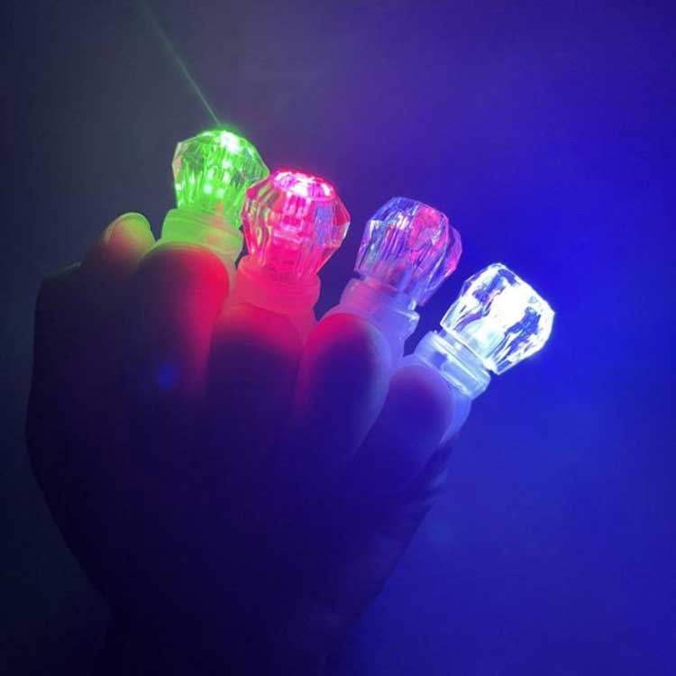 Fingerring mit LED-Beleuchtung