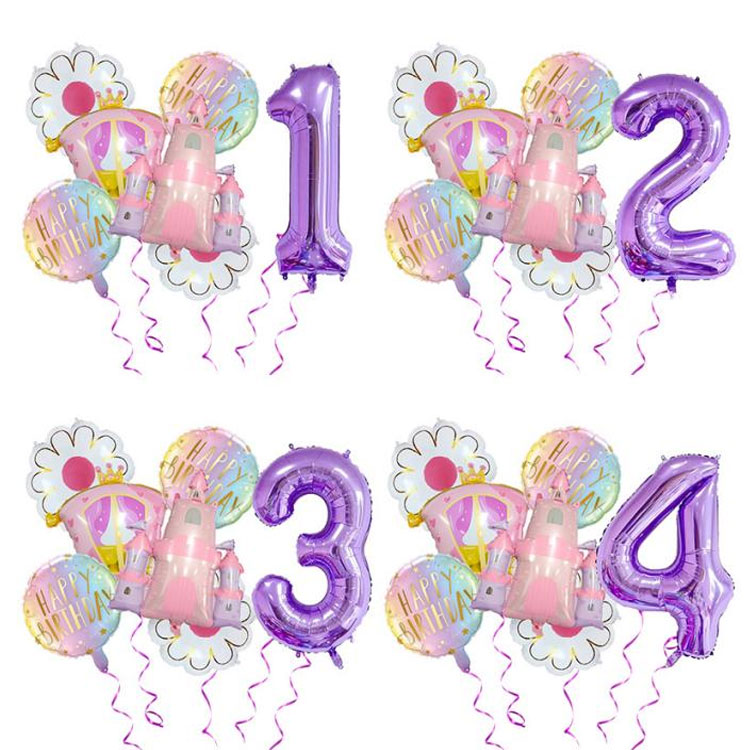 Folienballon-Set zum Geburtstag
