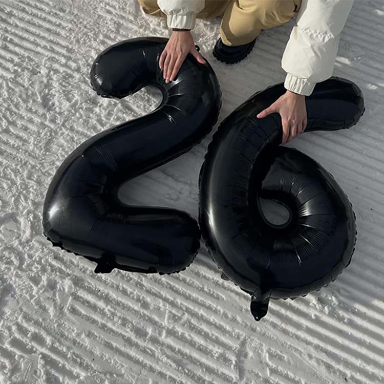 Zahlenfolienballons