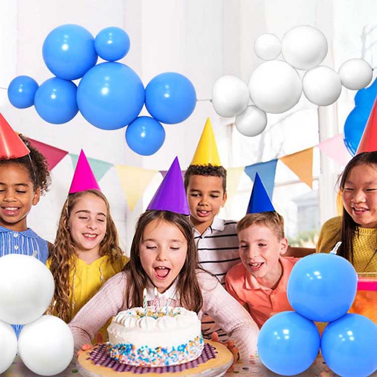 Ein Stück wiederverwendbare Luftballons Bogen