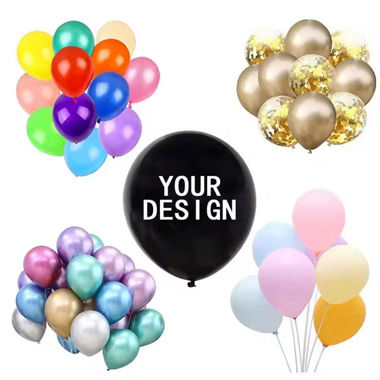 Personalisierte bedruckte Latexballons