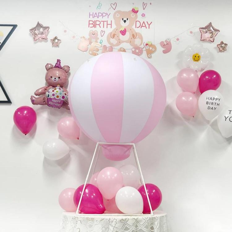 Halber Heißluftballon aus PVC