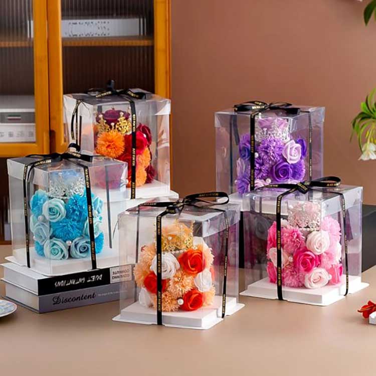 Rosenblüten-Geschenkbox