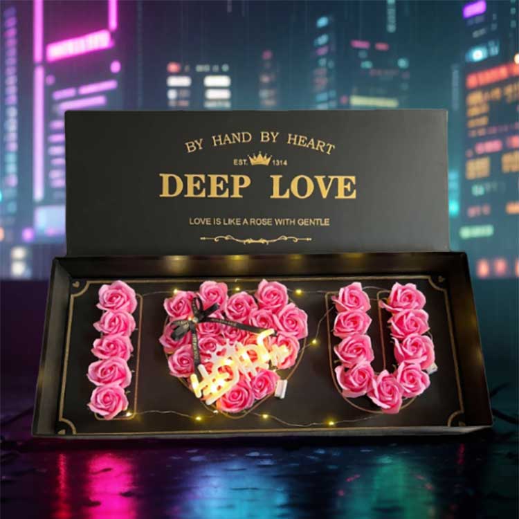 Rosen-Geschenkboxen