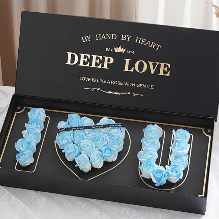 Seifen-Rosenköpfe-Blumenkasten